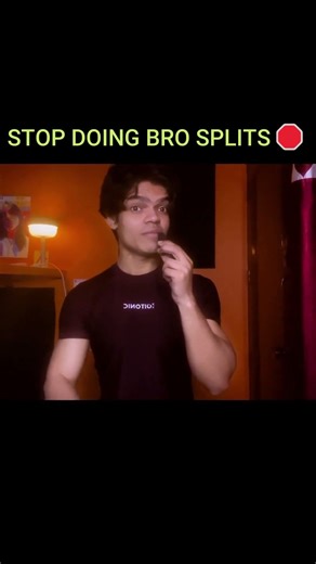 STOP DOING BRO SPLITS 🛑 #bodybuildingindia #fitness