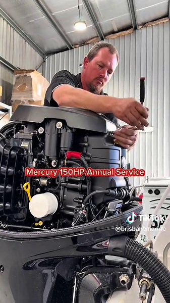 Mercury 150HP Annual Service Guide for Boat Owners