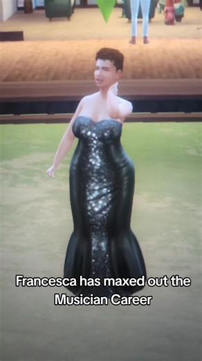 If you need an entertainer for your next event give Francesca a call!! #maxitoutchallenge #sims4 #simstok #sims4challenge
