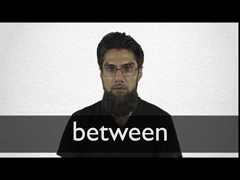 How to pronounce BETWEEN in British English