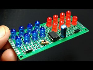 Police Flasher Circuit | Police Strobe Light Flasher Circuit