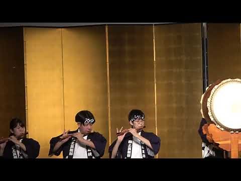 江戸優り佐原文化芸術祭/与倉屋大土蔵/佐原高校郷土芸能部による佐原囃子演奏