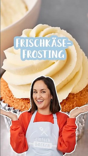 Frischkäse-Frosting 🧁✨ | Cream Cheese Frosting | Einfach Backen