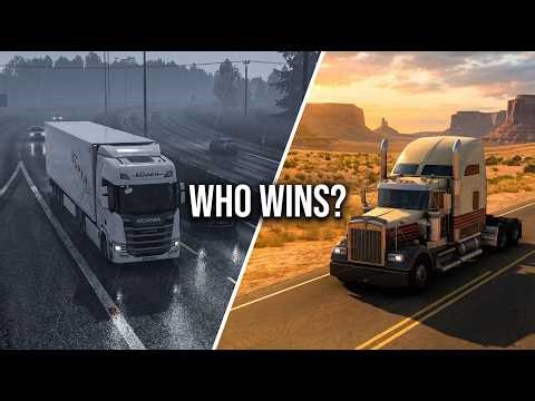 Euro Truck Simulator 2 vs American Truck Simulator: Which is Better in 2026?