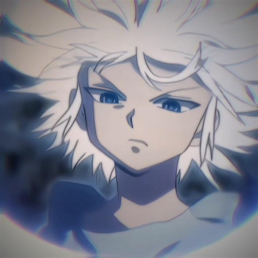 Killua Use Full Power 🥶 #killua #killuazoldyck #hunterxhunter