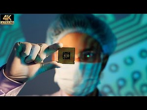 How are Microchips Made? (The entire manufacturing process takes place in the factory)