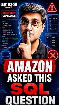 SQL Interview Question Most Developers Get Wrong