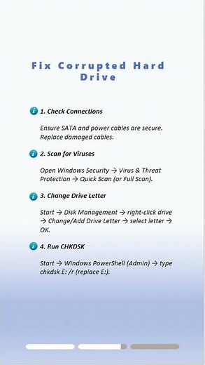 Corrupted Hard Drive? Fix & Recover Data Like a Pro!#windowstips #datarecovery