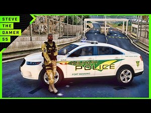 GTA 5 | Military Patrol| GTA 5 Lspdfr Mod| 4K