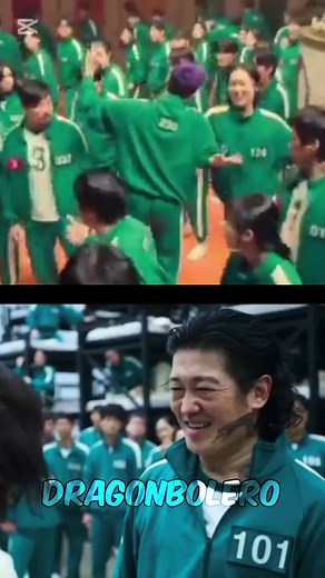 Jugador 230 y 101 en El Juego del Calamar