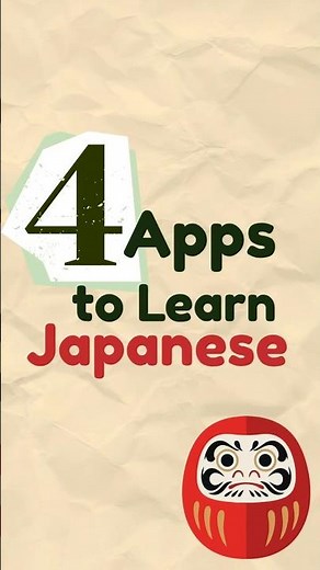 4 APPS TO LEARN JAPANESE #japaneselanguage #freelearning #jlpt #japanesevocabulary #japanesegrammar