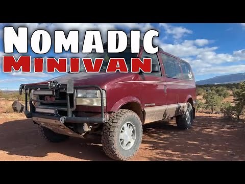 GMC / Astro Safari 4X4 Minivan Conversion For Nomadic Living | Off-Grid Power Source and Dry Heat