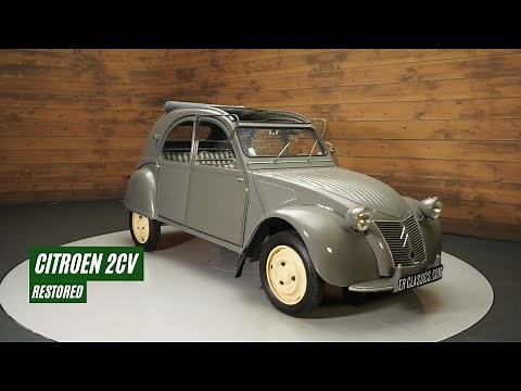Citroen 2CV | Restored | Rare old type | 1953-VIDEO- www.ERclassics.com