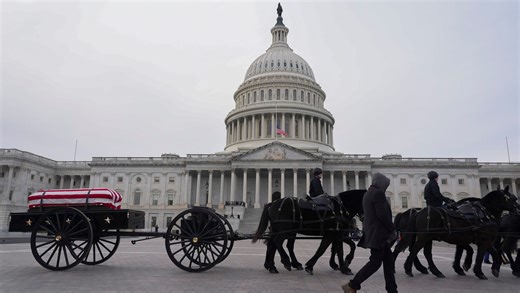 What is a caisson? Jimmy Carter's casket to be carried in one to U.S. Capitol