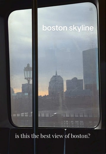 a personal favorite ✨ on the red line between charles/mgh & kendall #bucketlist #boston #redline #skyline #train
