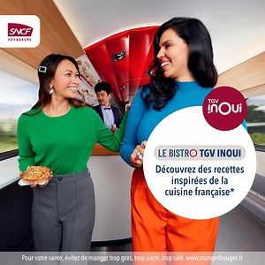 Faites une pause à 320km/h, rendez-vous au BISTRO TGV INOUI | SNCF Voyageurs
