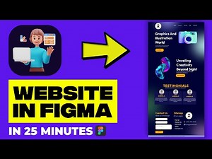 Figma tutorial for Beginners: Make a Complete Website Design from Start to Finish