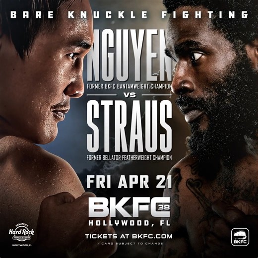 14K views · 273 reactions | It's BKFC 38 Fight Night! Watch live tonight at 7PM EST on the BKFC+ App! Dat Nguyen vs. Daniel Straus Jake Bostwick vs. Issac Doolittle Tyler Randall vs. Chancey Wilson + 8 additional action-packed bouts! Order Here: www.BKFC.com | Bare Knuckle Fighting Championship | Facebook