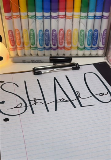 Replying to @escueliniaburrini #lettering #handwriting #handlettering #writing #writing 🥰