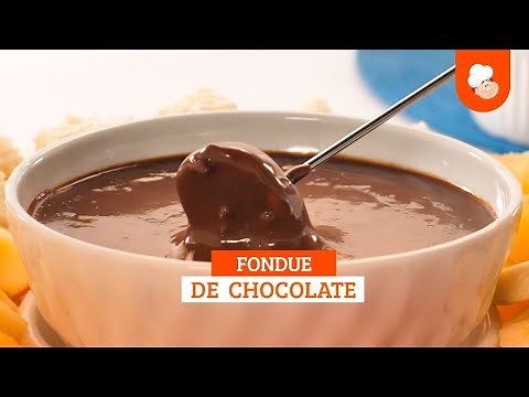 Fondue de chocolate — Receitas TudoGostoso