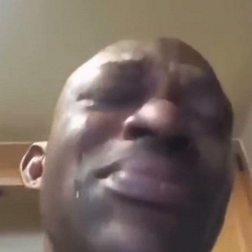 Bald man crying meme