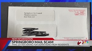 Springboro mail scam