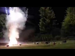 100 Shot Excalibur Fireworks Artillery Shell Finale - July 4, 2015