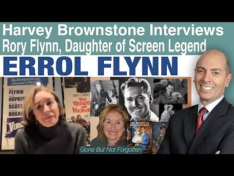 Extremely rare in-depth interview with Rory Flynn, Daughter of the Legendary Errol Flynn