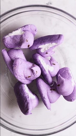 Peeps Rice Krispie Treats | Easy 15-Minute Easter Dessert (No Bake!) #peepsricekrispietreats