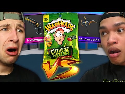 EXTREME SOUR CANDY 1V1! *Halloween Special*