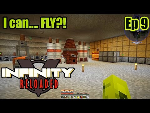 Jetpack and Upgrades - Minecraft Infinity Evolved Reloaded Expert Mode - Ep 9