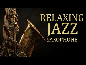 Relaxing Jazz Saxophone Instrument Cozy Rain Music 🌧️ Smooth Saxophone for Relaxing Vibes