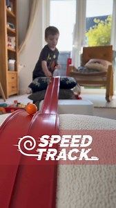 For those days indoors 🌦 Keep them entertained with Speed Track. 🙌 Toy cars (and cat) optional! Order yours today >> | Speed Track