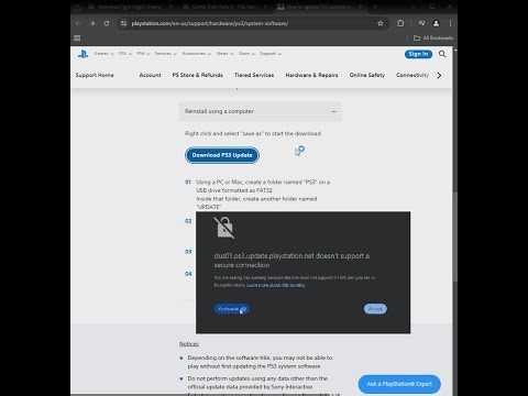 How to Fix PS3 Update not downloading