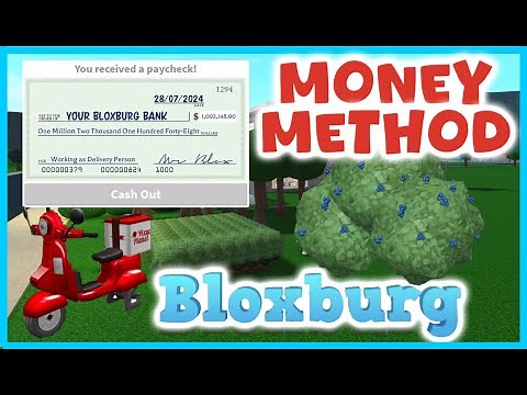 HOW TO EARN QUICK MONEY IN BLOXBURG *MONEY HACK* (2024)