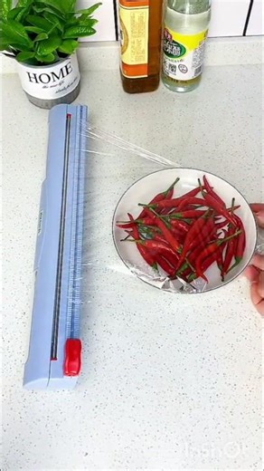 Cling Film Food Wrap Cutter/Dispenser#craft #shorts