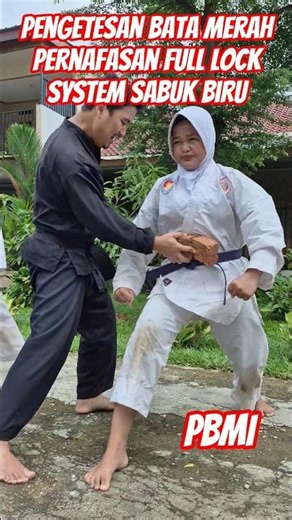 FULL LOCK SYSTEM BREATHING ENHANCEMENT TRAINING RED BRICK #kateda #martialarts #pencaksilat