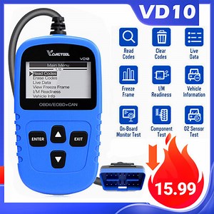 🔥VDIAGTOOL VD10 OBD2 Scanner Code Reader Car Diagnostic Tool Engine Fault Blue | eBay