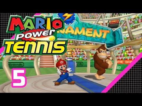 Mario Power Tennis - Gimmick Masters: All Cups (Doubles) - Full Playthrough (5)
