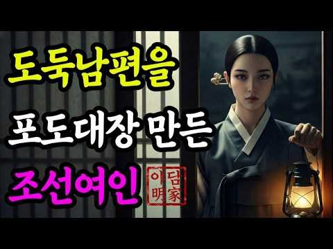 도적 남편을 포도대장 만든 부인 야담 | 옛날이야기 | 오디오북 | 사연