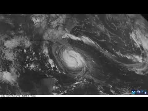 Major Hurricane Andrew (1992) long journey to louisiana