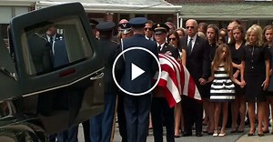 Beau Biden's casket arrives for funeral service