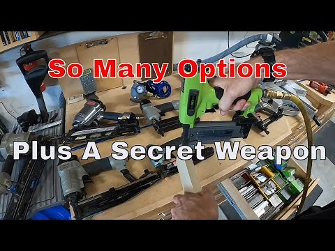 What Type of Nail Guns Should You Have and Why? The Top 2 I Use- Plus A Secret Nail Gun Accessory!