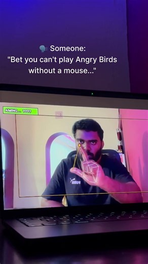 Playing Angry Birds Without a Mouse 🤯 #ai #artificialintelligence