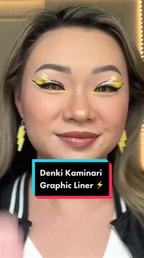 Denki Kaminari Graphic Liner Makeup Tutorial