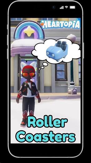 Build a Roller Coaster in Heartopia!