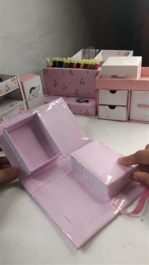 waste cardboard craft ideas ll diy organizer