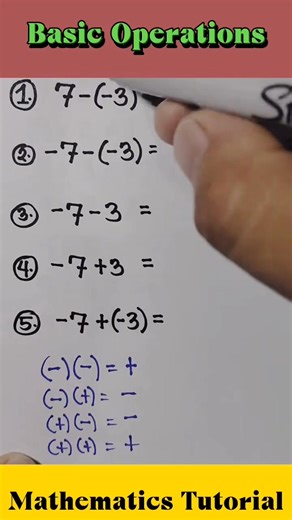 36K views · 166 reactions | Basic Operations #fblifestyle | Mathematics Tutorial | Facebook