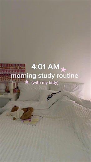 ☀️ How to wake up early without feeling tired? #morningroutine #studywithme #study #college #fyp