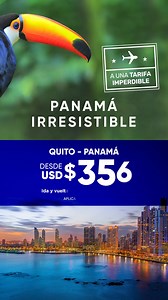 24 reactions | Aprovecha nuestras tarifas imperdibles para que conozcas lo irresistible que es Panamá. | Copa Airlines | Facebook